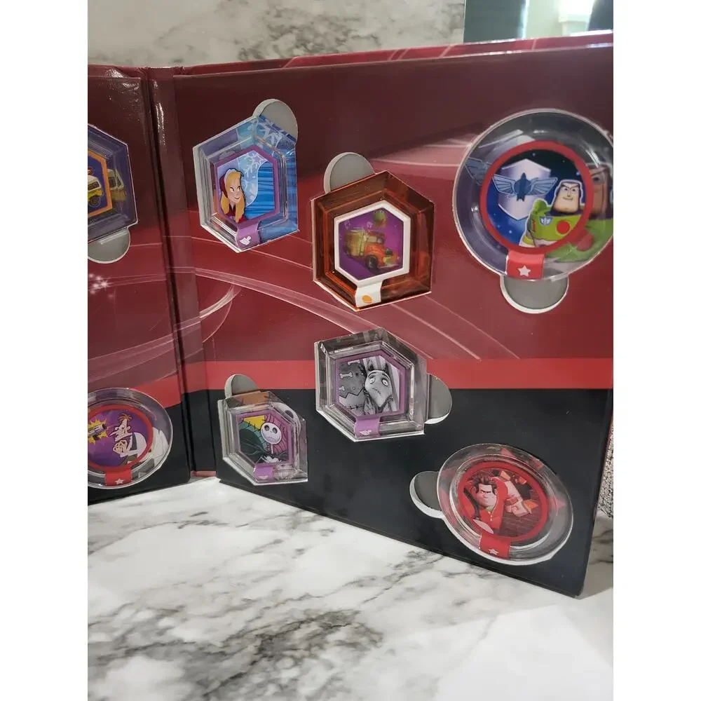 Infinity disc book with discs